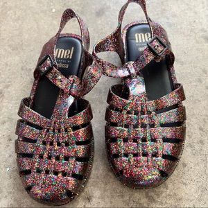 Melissa Jelly Mixed Glitter Sandals